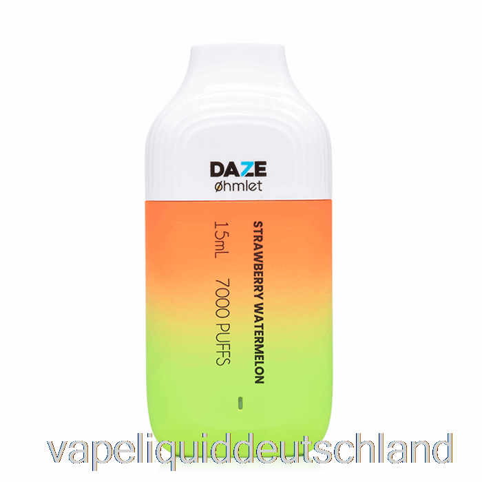 7 Daze Ohmlet 7000 0 % Null Nikotin Einweg-Erdbeer-Wassermelonen-Vape Deutschland